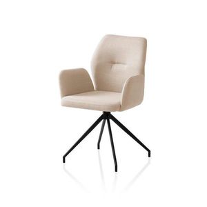 Livetastic ŽIDLE S PODRUČKAMI, tkaná látka, béžová obraz