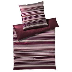 Joop! OBOUSTRANNÉ POVLEČENÍ, makosatén, starorůžová, tmavě červená, 135/200 cm obraz