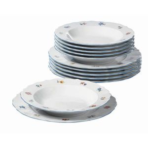 Seltmann Weiden JÍDELNÍ SOUPRAVA, porcelán obraz