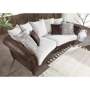 Landscape MEGA POHOVKA, textil, hnědá, béžová obraz