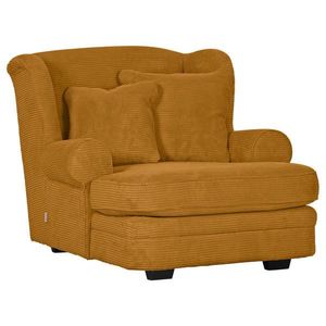 Ambia Home XXL KŘESLO, textil, tmavě žlutá obraz