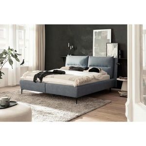 MID.YOU ČALOUNĚNÁ POSTEL, 180/200 cm, petrolej obraz