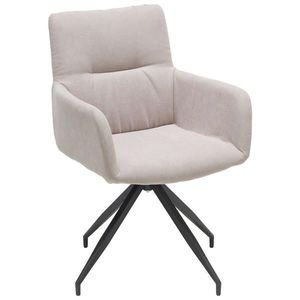 Hom`in ŽIDLE S PODRUČKAMI, tkaná látka, antracitová, světle šedá obraz