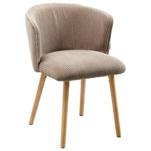 MID.YOU ŽIDLE, hnědá, přírodní barvy obraz