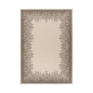 KOBEREC TKANÝ NA PLOCHO, 80/150 cm, hnědá, krémová obraz