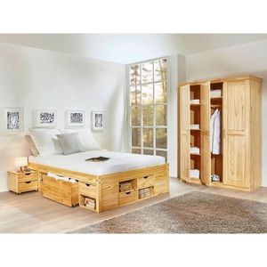 MID.YOU POSTEL S ÚLOŽNÝM PROSTOREM, 140/200 cm přírodní barvy obraz