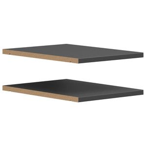 Carryhome VKLÁDACÍ POLICE, barvy grafitu, 26, 9/1, 5/36 cm obraz