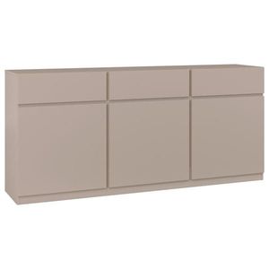 MID.YOU ŠIROKÁ KOMODA, béžová, 180/82, 5/40 cm obraz
