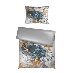 Esposa OBOUSTRANNÉ POVLEČENÍ, satén, šedá, 140/200 cm obraz