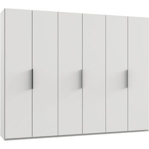 MID.YOU ŠATNÍ SKŘÍŇ S OTOČNÝMI DVEŘMI, bílá, 300/236/58 cm obraz