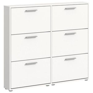 Carryhome VYKLÁPĚCÍ BOTNÍK, bílá, 116/103/17 cm obraz