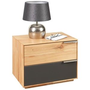 Valnatura NOČNÍ STOLEK, divoký jádrový buk, antracitová, barvy buku, 60/45/40 cm obraz