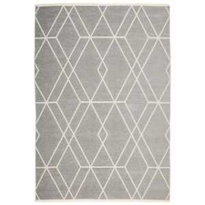 Novel KOBEREC TKANÝ NA PLOCHO, 80/150 cm, šedá, bílá obraz