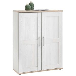 Xora BOTNÍK, barvy modřínu, dub San Remo, 93/120/38 cm obraz