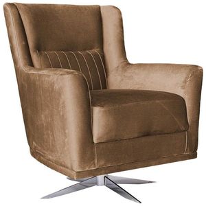 Livetastic KŘESLO, textil, šedohnědá obraz