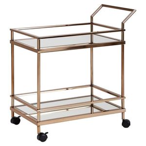 MID.YOU SERVÍROVACÍ VOZÍK, barvy zlata, 45/65, 5/84 cm obraz