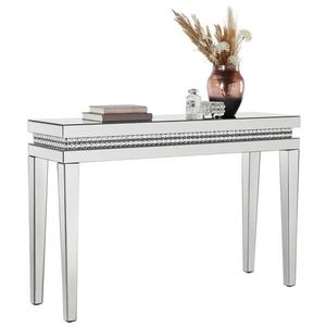 Xora KONZOLOVÝ STOLEK, barvy stříbra, 120/35/80, 5 cm obraz