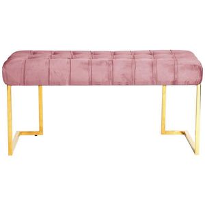 MID.YOU TABURETOVÁ LAVICE, kov, textil, 47/48/100 cm obraz