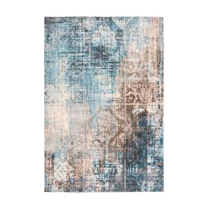 BĚHOUN, 80/150 cm, modrá, hnědá obraz