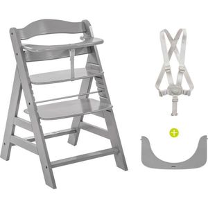 Hauck VYSOKÁ ŽIDLE, buk, šedá obraz