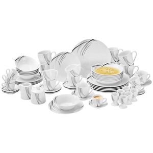 Novel KOMBINOVANÁ SOUPRAVA 62dílné, porcelán keramika obraz