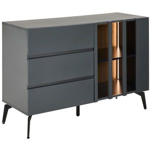 Novel KOMODA, šedá, černá, 110/76, 3/41, 5 cm obraz