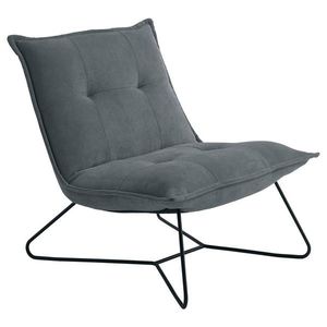 MID.YOU KŘESLO, kov, textil, antracitová obraz