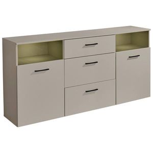 MID.YOU ŠIROKÁ KOMODA, kašmírová, 180/86/38 cm obraz