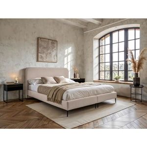 MID.YOU POSTEL BOXSPRING, 140/200 cm, béžová obraz