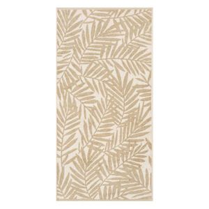 Cawoe RUČNÍK, 50/100 cm, přírodní barvy, barvy zlata, lesní zelená obraz
