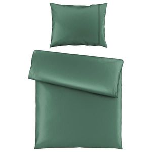 Bio: Vio POVLEČENÍ, satén, zelená, 140/200 cm obraz