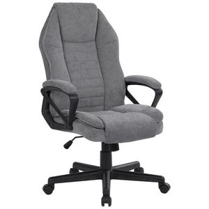 Venda KANCELÁŘSKÉ KŘESLO, žinylka, šedá obraz