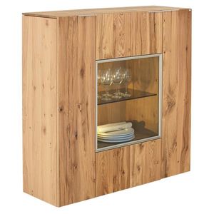 Voglauer VYSOKÁ KOMODA, staré dřevo, dub, barvy dubu, 128/130/42, 3 cm obraz