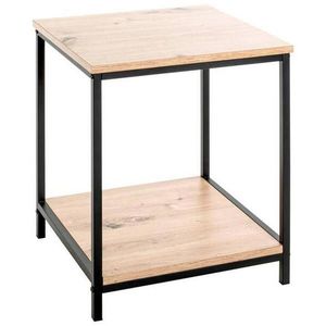 ODKLÁDACÍ STOLEK, černá, barvy dubu obraz