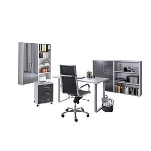 MID.YOU KANCELÁŘ, šedá, vysoce lesklá antracitová obraz