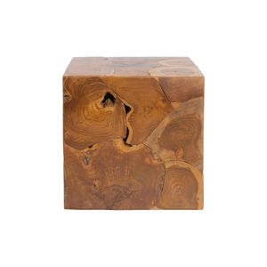 ODKLÁDACÍ STOLEK, teakové dřevo, čiré obraz