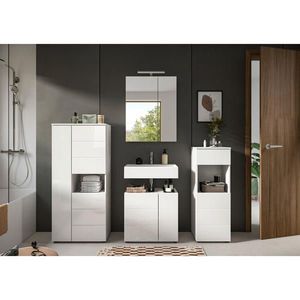 MID.YOU KOUPELNA vysoce lesklá bílá obraz