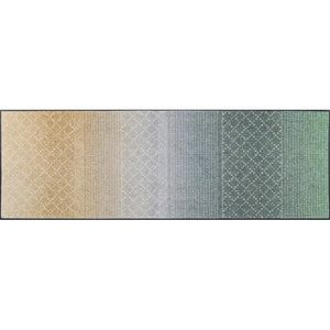 Esposa BĚHOUN, 60/180 cm, šedá, zelená, béžová obraz