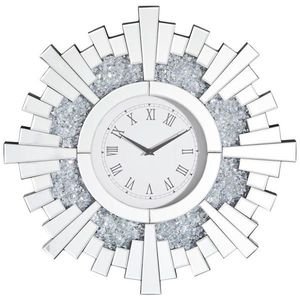 Xora NÁSTĚNNÉ HODINY, barvy stříbra, 60/60/5, 2 cm obraz