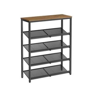 MID.YOU REGÁL NA BOTY, hnědá, černá, obraz