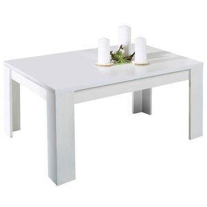 Ti'me KONFERENČNÍ STOLEK, bílá, kompozitní dřevo, 90/46/50 cm obraz