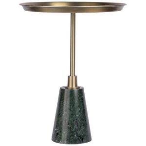 MID.YOU ODKLÁDACÍ STOLEK, černá, barvy zlata obraz