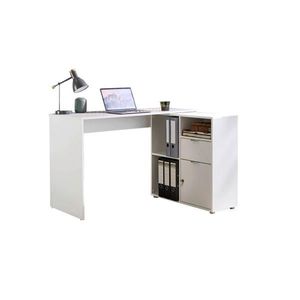 MID.YOU PSACÍ STŮL S ÚLOŽNÝM PROSTOREM, bílá, 110/85/74 cm obraz