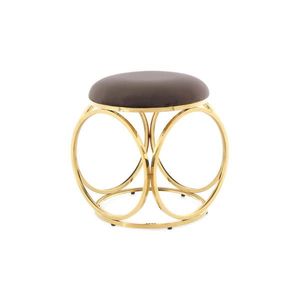 MID.YOU TABURET, kov, textil, 40/49/40 cm obraz