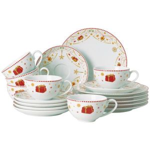 Hutschenreuther SADA NA KÁVU, 18dílné, porcelán obraz