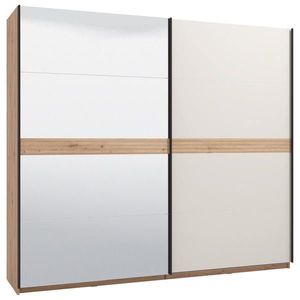 Xora SKŘÍŇ S POSOUVACÍMI DVEŘMI, kašmírová, dub artisan, 245/217/62 cm obraz