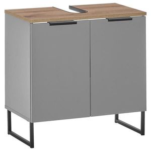 Venda SKŘÍŇKA POD UMYVADLO, šedá, barvy dubu obraz