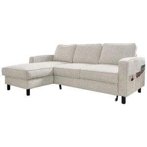 MID.YOU ROHOVÁ SEDAČKA, textil, béžová obraz