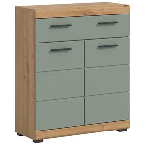 MID.YOU SPODNÍ SKŘÍŇKA, šalvějově zelená, barvy dubu, 74/88/31 cm obraz