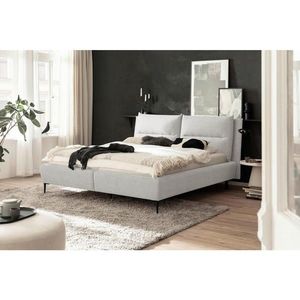 MID.YOU ČALOUNĚNÁ POSTEL, 180/200 cm, světle šedá obraz